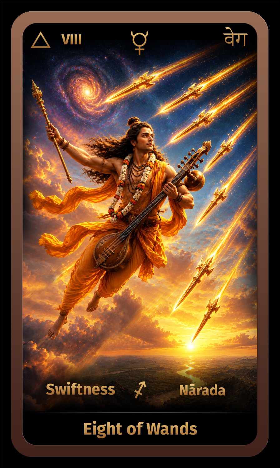 Eight of Wands