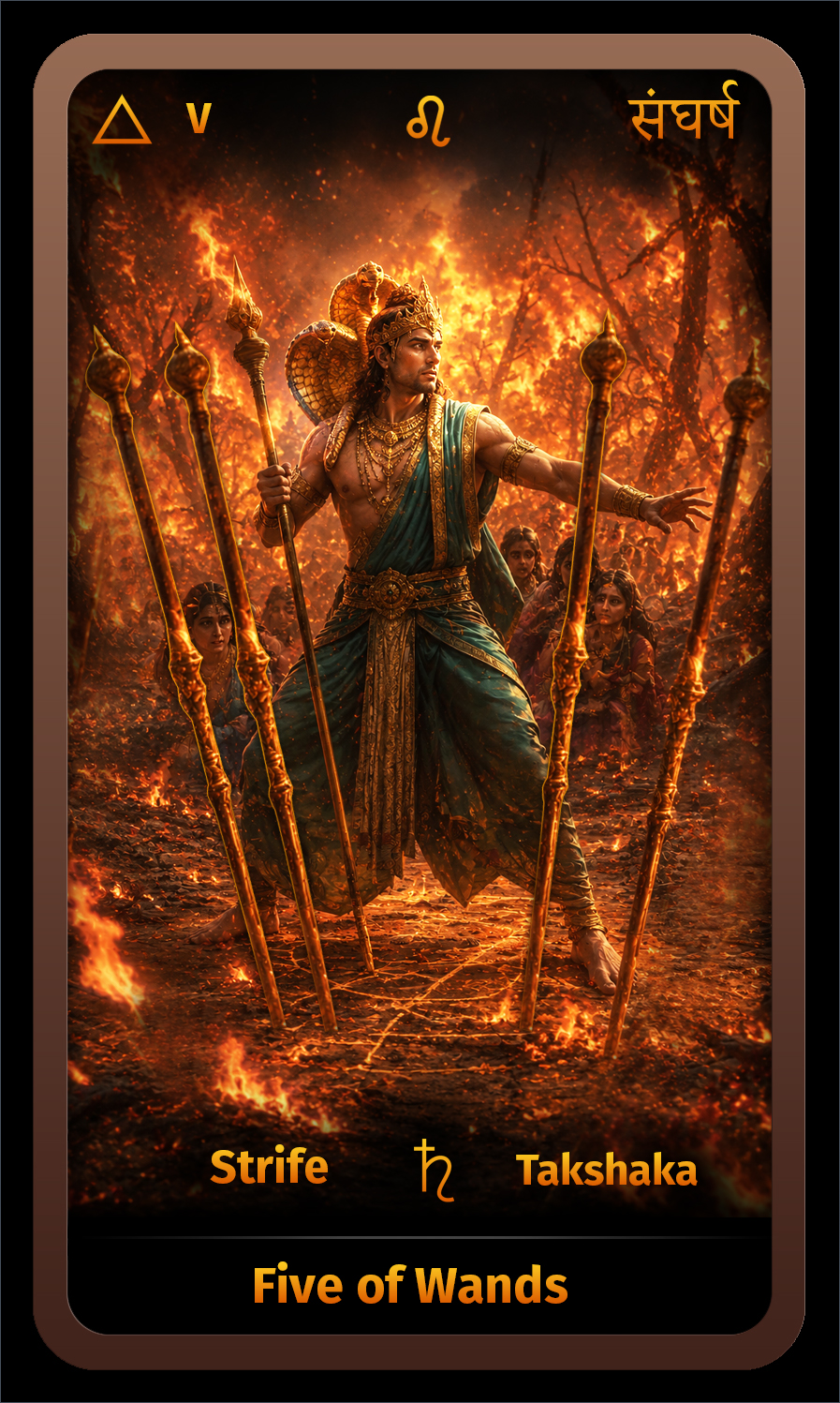 Five of Wands